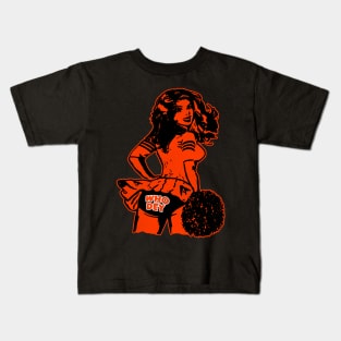 WHO DEY Cheerleader Kids T-Shirt